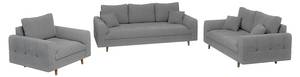 Sofa Oskar 3-Sitzer Grau