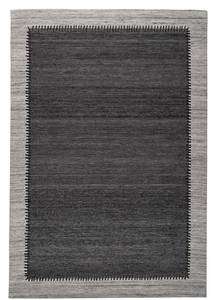 Tapis de salon moderne en laine EAGLE Anthracite - 80 x 150 cm