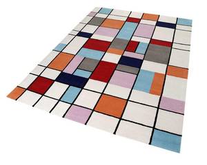 Teppich Buttons (handgetuftet) Multicolor