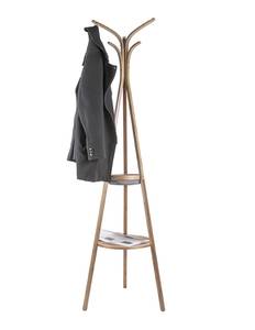 Garderobe Native Braun - Bambus - 49 x 170 x 49 cm