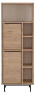 Vitrinenschrank OCEAN SC60 2D Beige