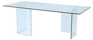 Esstisch COLEDON Glas - 90 x 75 x 210 cm