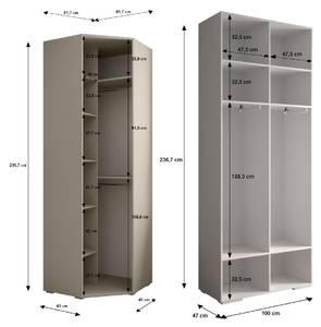 Garderobe Inova 1 Z5 Schwarz