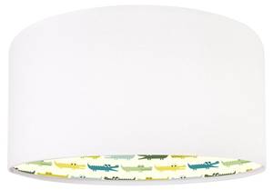 Lustre Enfant KIDDIES Blanc - Métal - Textile - 40 x 20 x 40 cm