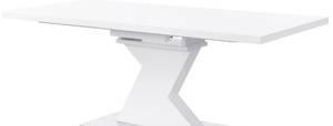 Table extensible NOWATA Blanc - Bois manufacturé - 90 x 75 x 220 cm