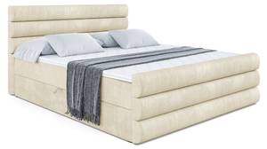 Boxspringbett CELESTIA-Z Ecru - Breite: 120 cm - H4