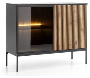 Sideboard TOSENA Schwarz - Holzwerkstoff - 104 x 83 x 39 cm