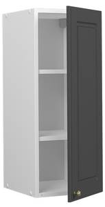 Badschrank Fame-Line 43564 Grau - Weiß - Holzwerkstoff - 30 x 72 x 35 cm