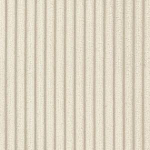 Eira Cord Ecksofa mit Schlaffunktion Beige - Armlehne beidseitig montierbar - Ecke davorstehend links - Ottomane davorstehend links