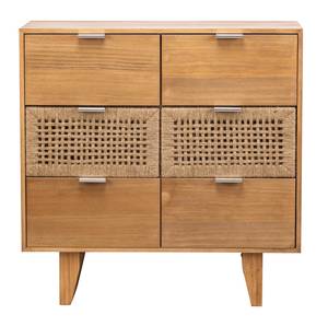 Kommode MALAGA Braun - Massivholz - 75 x 78 x 35 cm