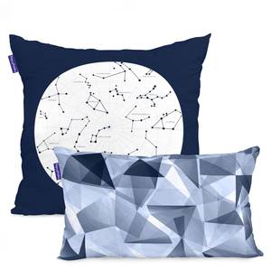 Cosmos Housse de coussin (2er Set) Textile - 1 x 50 x 50 cm