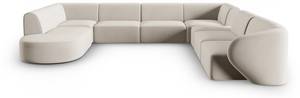 modulares U-Formsofa SHANE 8 Sitzplätze Beige