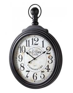 Horloge murale GOUSSET Noir - Métal - 6 x 99 x 71 cm