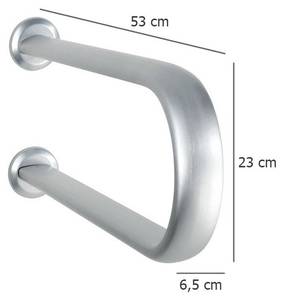 Haltegriff für Behinderte SECURA PREMIUM Silber - Metall - 23 x 7 x 53 cm