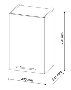 Hängeschrank Fame 30cm 30 x 72 cm