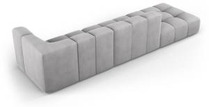 modulares Sofa SERENA 4 Sitzplätze Hellgrau