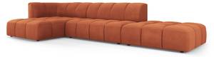 modulares Ecksofa SERENA 5 Sitzplätze Orange