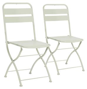 Pack 2 chaises de jardin Perla Vert