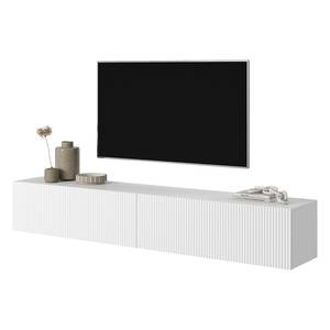 VELDIO TV-Lowboard, Weiß, 175 cm Weiß - Breite: 175 cm