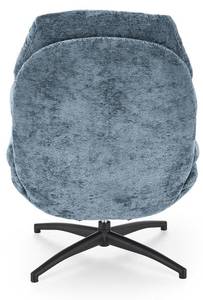 Fauteuil Dario Bleu - Textile - 73 x 73 x 72 cm