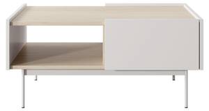 Table basse COLOR CT97 Beige - Bois manufacturé - Matière plastique - 97 x 45 x 65 cm