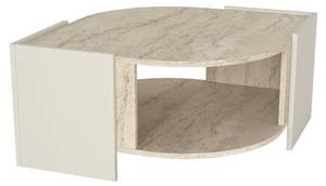 Couchtisch in Granit Optik Beige - Holzwerkstoff - 75 x 40 x 75 cm