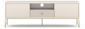 Tv lowboard MAGGIORE RTV154 2D1D Beige - Gold