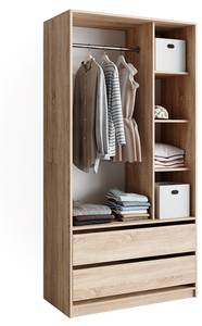 Kleiderschrank Elmo 49517 Eiche Sonoma Dekor