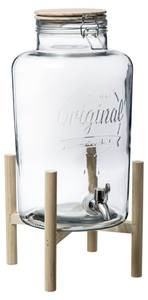 Getränkespender mit Ständer, 8 L, Glas Glas - 21 x 47 x 21 cm