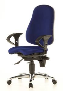 Bürodrehstuhl Sitness 10 mit Orthositz Blau
