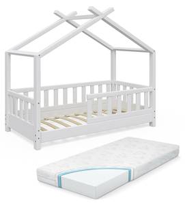 Kinderbett Design Set Weiß