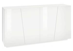 Placard Owen Blanc brillant Blanc