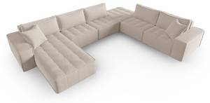 modulares U-Formsofa MIKE 8 Sitzplätze Beige