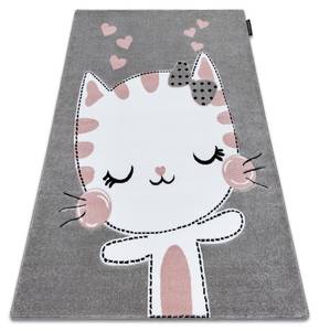 Kinderteppich Petit Kitty Katze Grau 160 x 220 cm