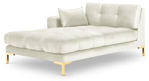 Chaiselongue MAMAIA Hochglanz Beige