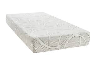 Matelas Poséidon Blanc - Textile - 90 x 21 x 200 cm