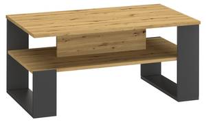 Couchtisch Nemo Anthrazit/Artisan Grau - Holzwerkstoff - 90 x 40 x 50 cm