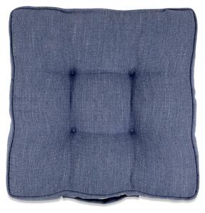 Sitzkissen Salvador Blau - Textil - 45 x 7 x 45 cm