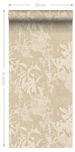 Tapete tropische Blätter 7471 Beige