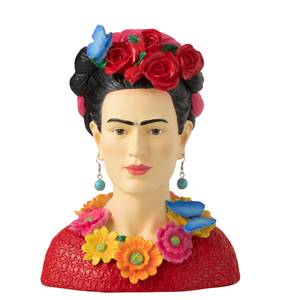 Büste Frida Kahlo Kunststoff - 11 x 22 x 17 cm