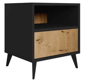 Nachttisch Ovessi 1SZ Braun - Holzwerkstoff - 52 x 52 x 47 cm