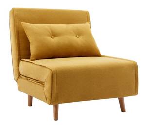 Fauteuil convertible URIBIA Jaune