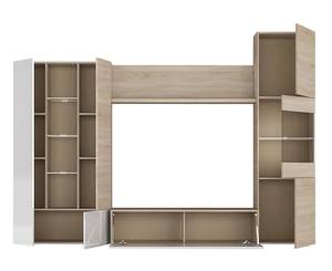 Wohnzimmermöbel Raleigh Braun - Holzwerkstoff - 42 x 32 x 126 cm