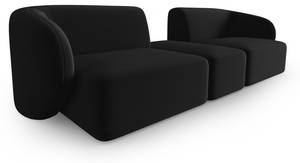 modulares Sofa SHANE 2 Sitzplätze Schwarz