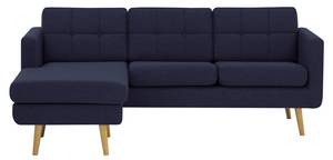 Ecksofa Brest Marineblau - Ecke davorstehend links