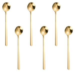 Teelöffel Set Gold Gold - Metall - 3 x 1 x 13 cm