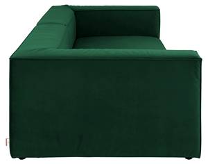 BIG CUBE Sofa Grün - Textil - Holz teilmassiv - 300 x 66 x 122 cm