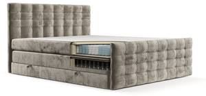 Boxspringbett Blend Beige - Breite: 120 cm