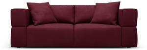 Sofa TYRA 3 Sitzplätze Bordeaux