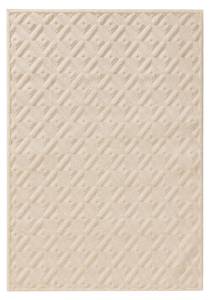 Tapis Leo 5 Blanc crème - 120 x 170 cm